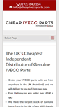 Mobile Screenshot of cheapivecoparts.com